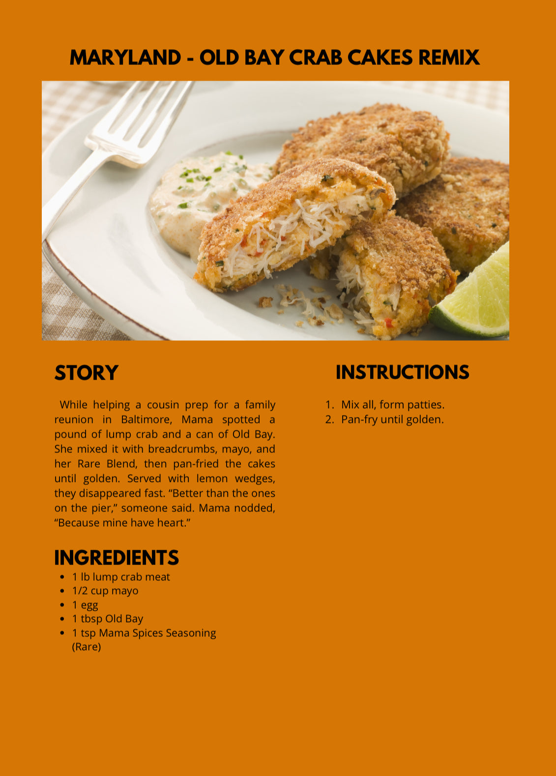 FREE“50 States in the USA. 50 Flavors. One Cookbook.” Please Add to your order from Us with Love